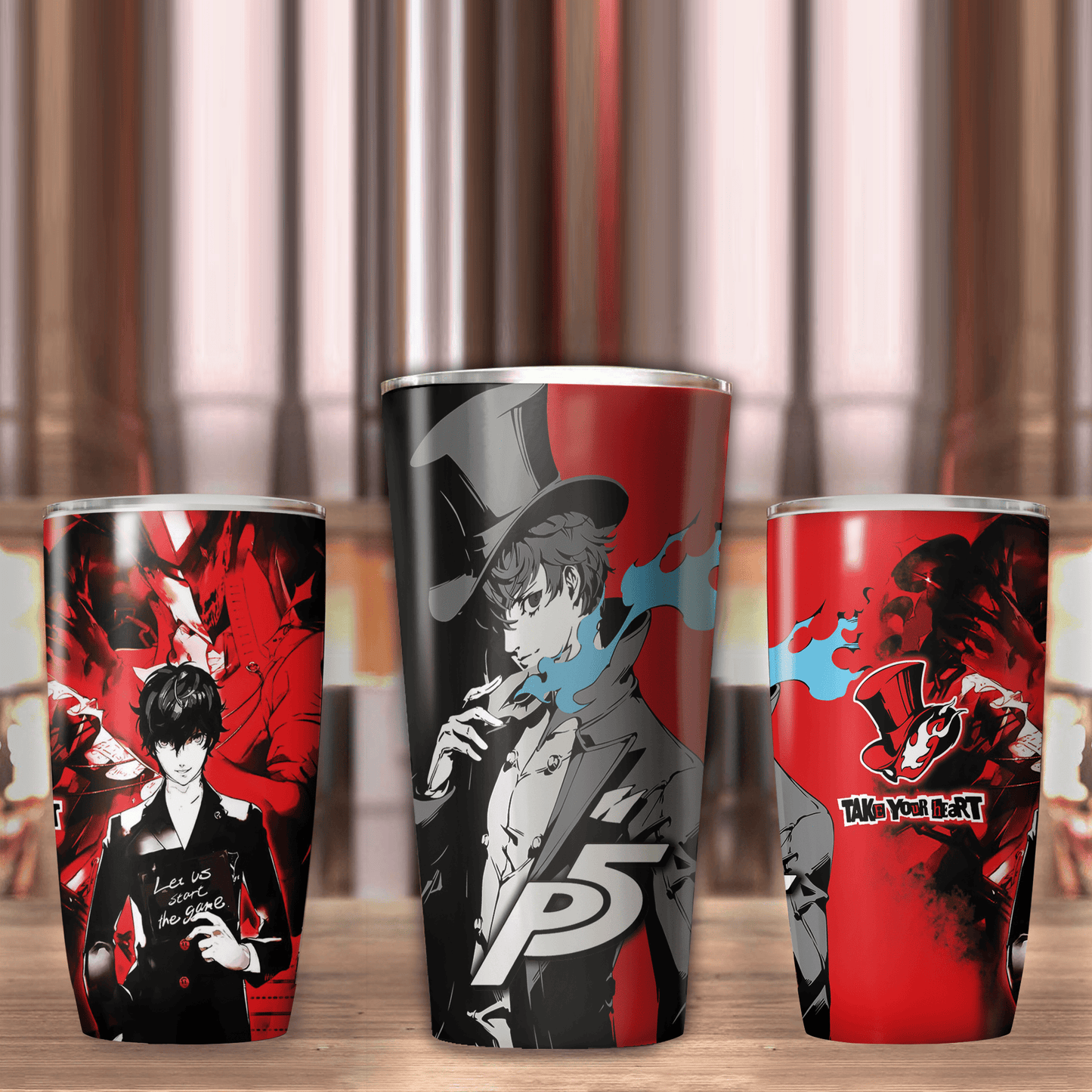 Persona Video Game Insulated Stainless Steel Tumbler 20oz / 30oz   