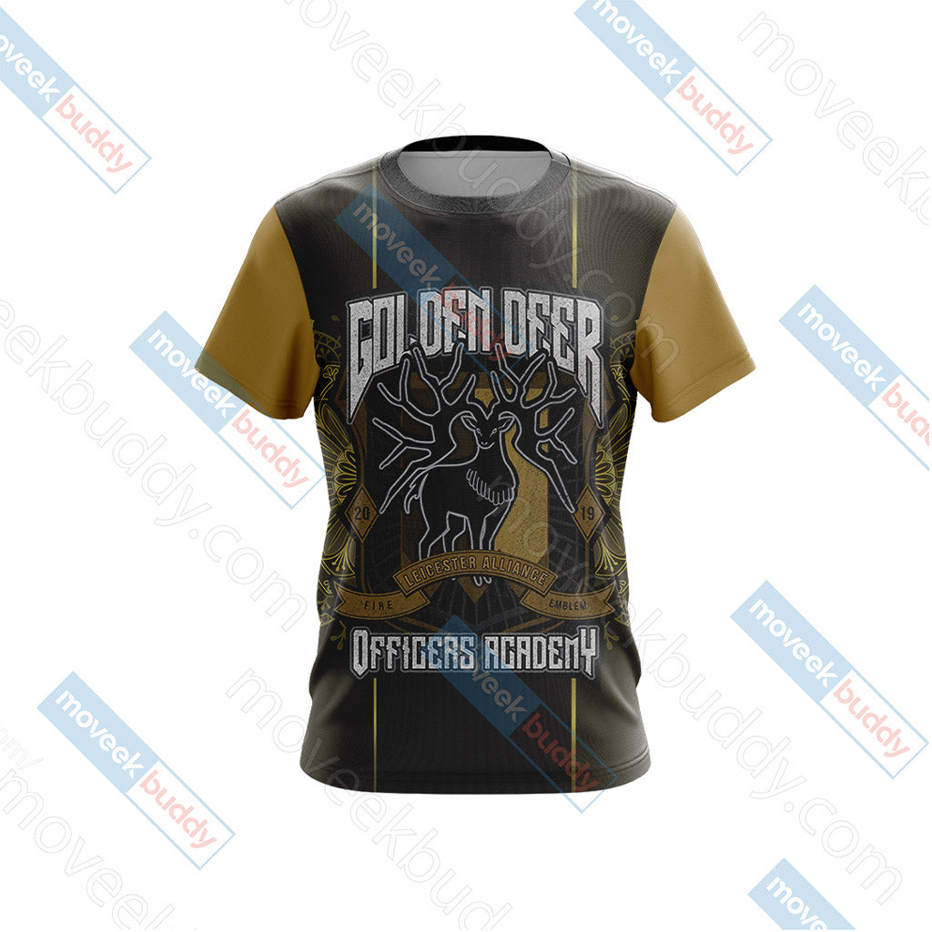 Fire Emblem Three Houses The Golden Deer Unisex 3D T-shirt   