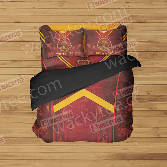 Hogwarts Harry Potter - Gryffindor House New Version Bed Set   