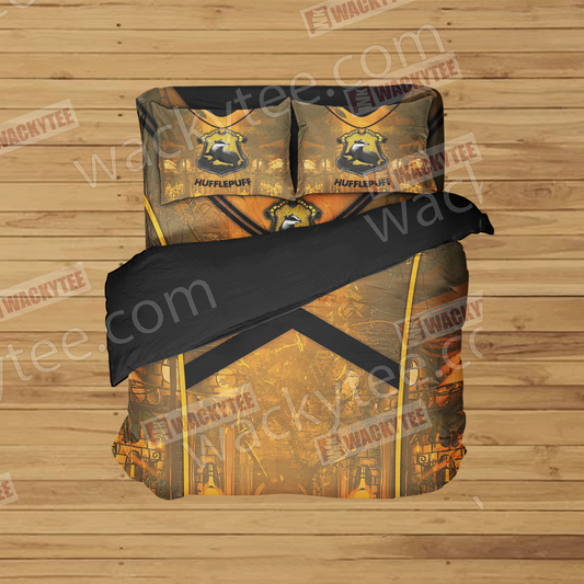 Howarts Harry Potter - Hufflepuff House New Version Bed Set   