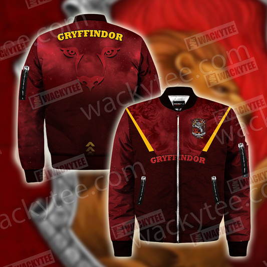 You Might Belong In Gryffindor Harry Potter Bomber Jacket S  