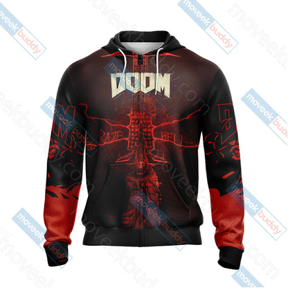 Doom New Look Unisex 3D T-shirt   