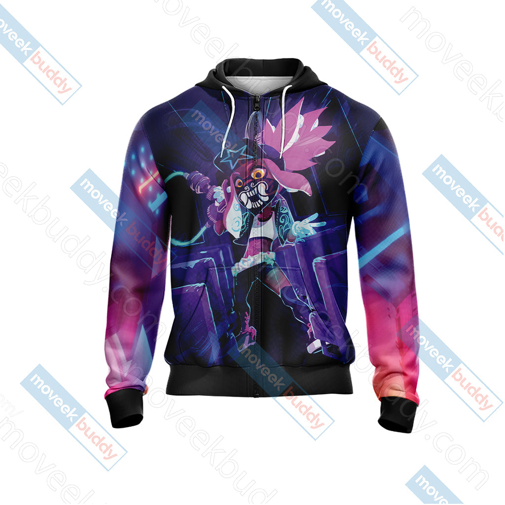 Splatoon - Akali Unisex 3D T-shirt   