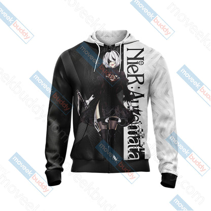Nier Automata - 2B Unisex 3D T-shirt   