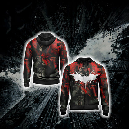 The Dark Knight New Unisex 3D T-shirt Zip Hoodie XS 