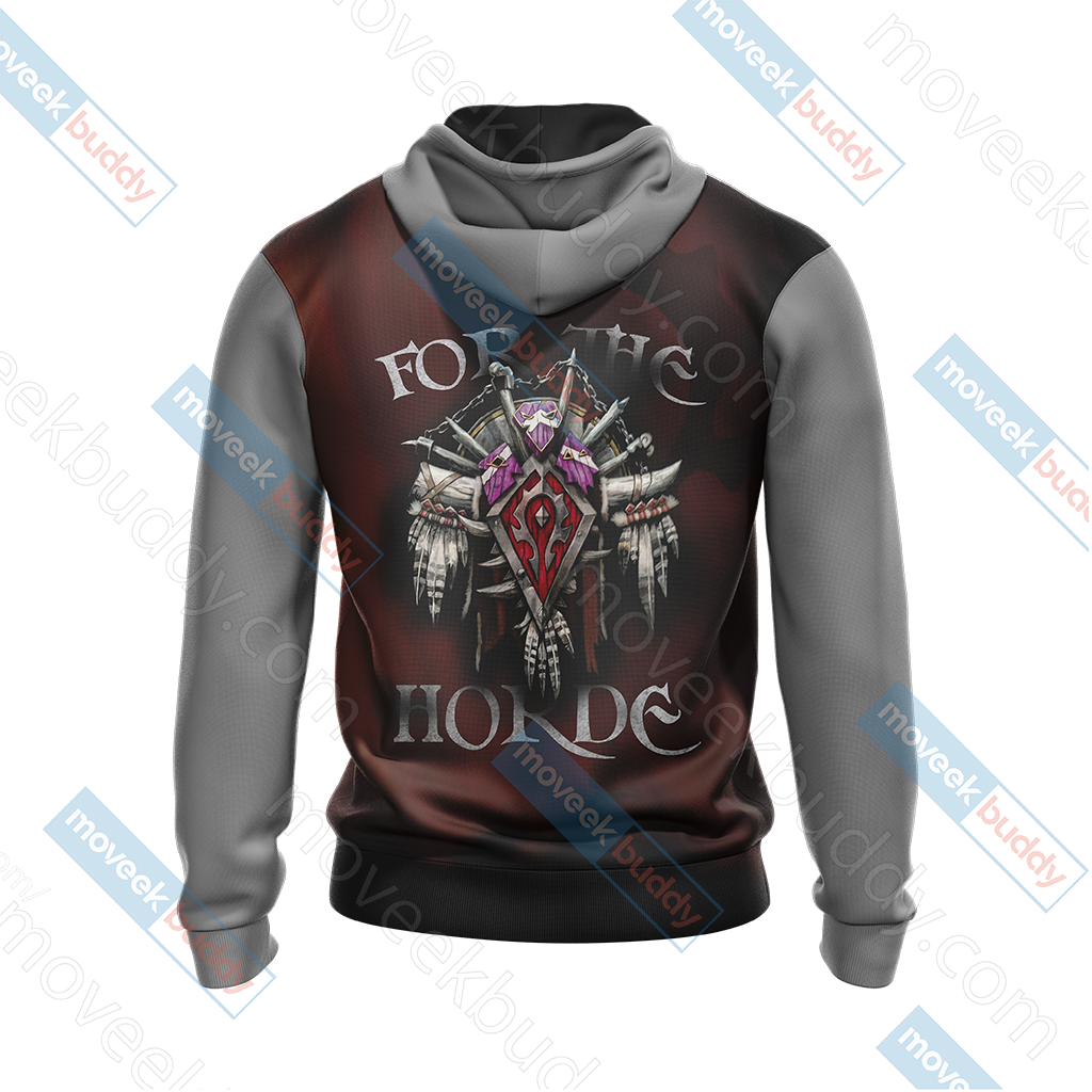 World Of Warcraft - For The Horde Unisex 3D T-shirt   