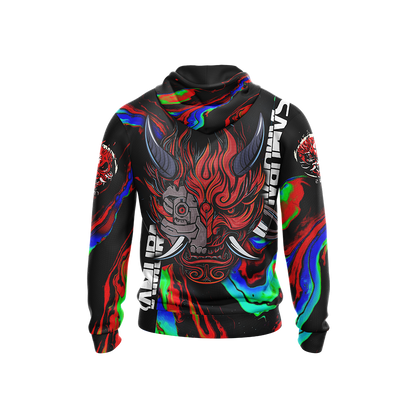 Cyberpunk 2077 - Samurai logo Unisex 3D T-shirt   