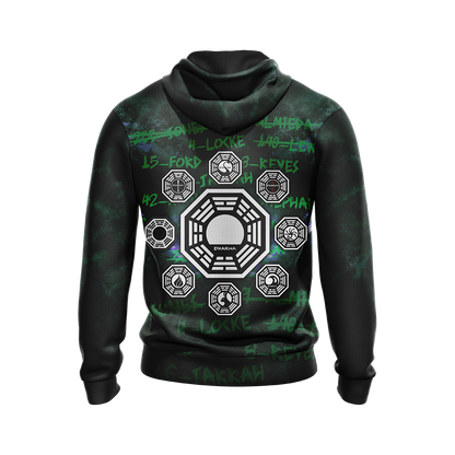 Lost (tv series) - Dharma Initiative Unisex 3D T-shirt   