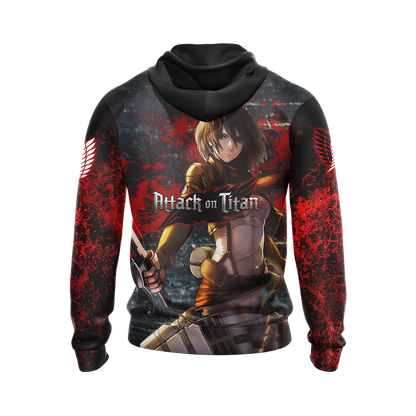 Attack on Titan - Mikasa Ackerman New Unisex 3D T-shirt   