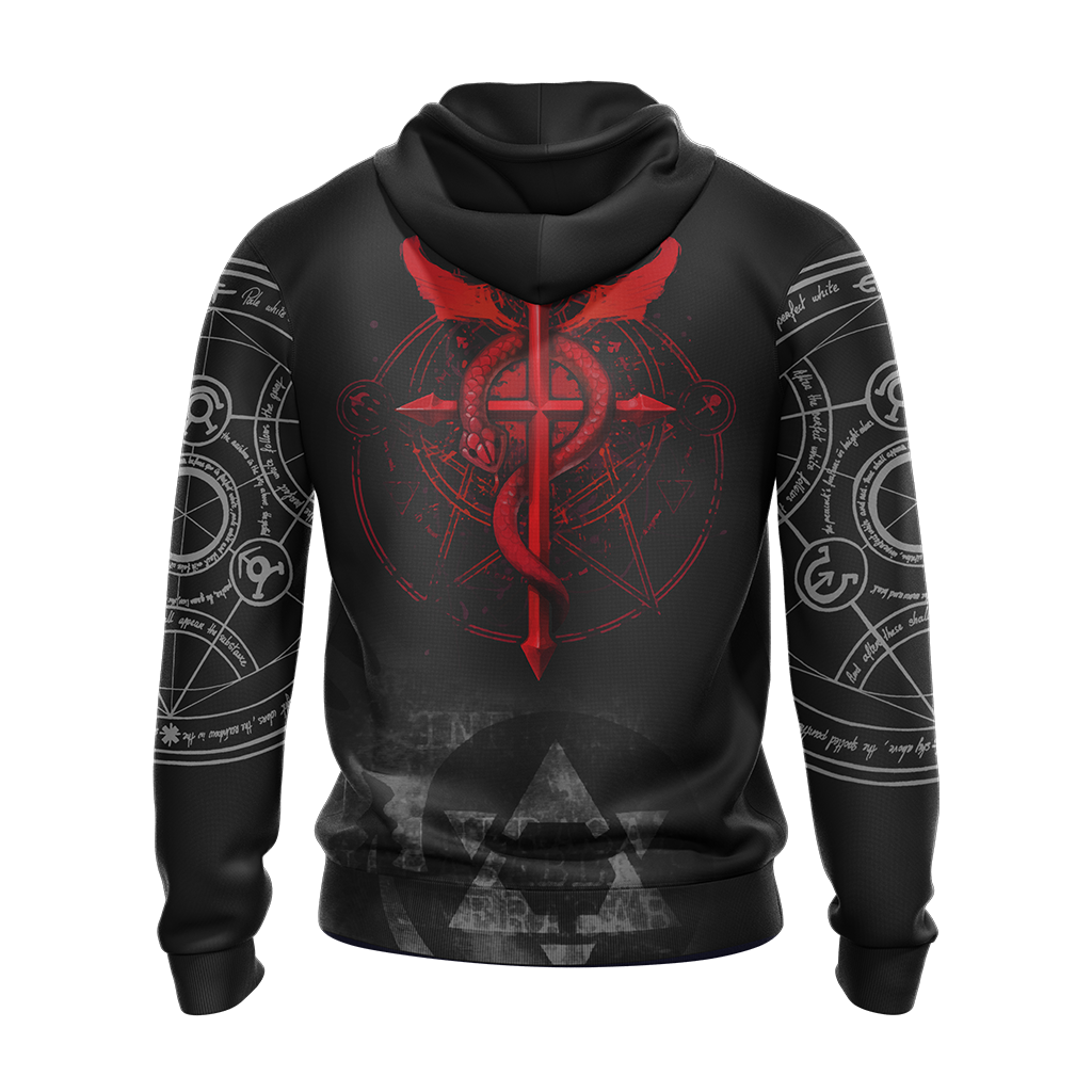 Fullmetal The Alchemist symbols Unisex 3D T-shirt   