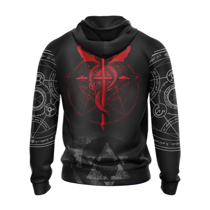 Fullmetal The Alchemist symbols Unisex 3D T-shirt   