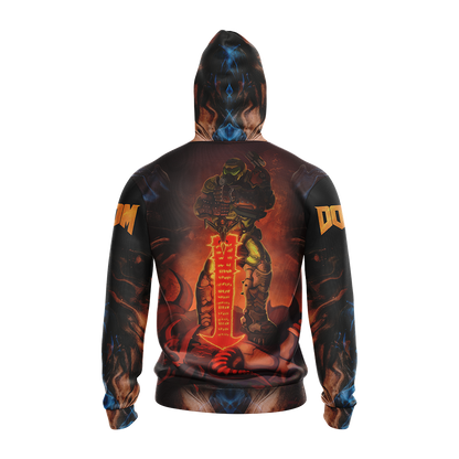 Doom ( Video Game ) Unisex 3D T-shirt   