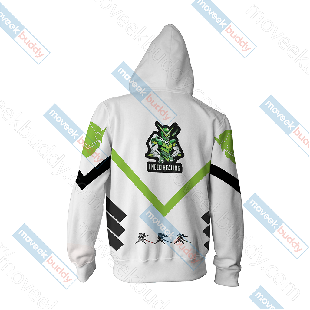 Overwatch - Genji Symbol Unisex 3D T-shirt   