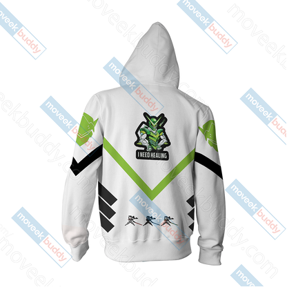 Overwatch - Genji Symbol Unisex 3D T-shirt   