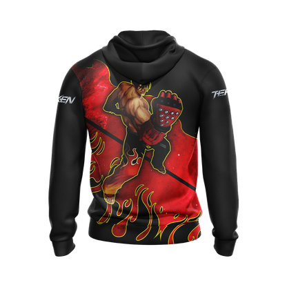 Tekken - Jin Kazama New Unisex Zip Up Hoodie   