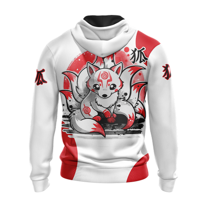 Ninetail Fox Spirit Unisex 3D T-shirt   