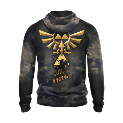 The Legend Of Zelda T-shirt Zip Hoodie Pullover Hoodie   
