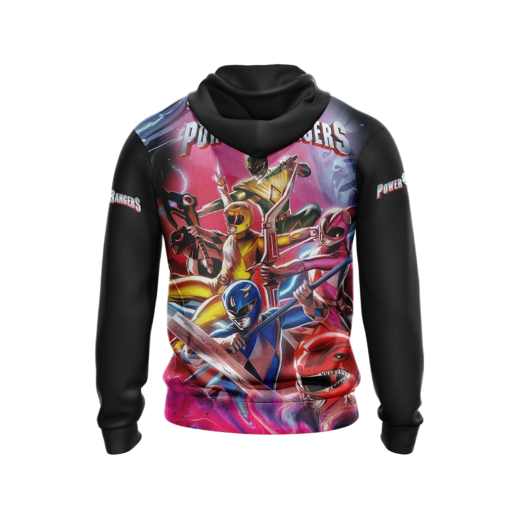 Mighty Morphin Power Rangers Unisex 3D T-shirt   