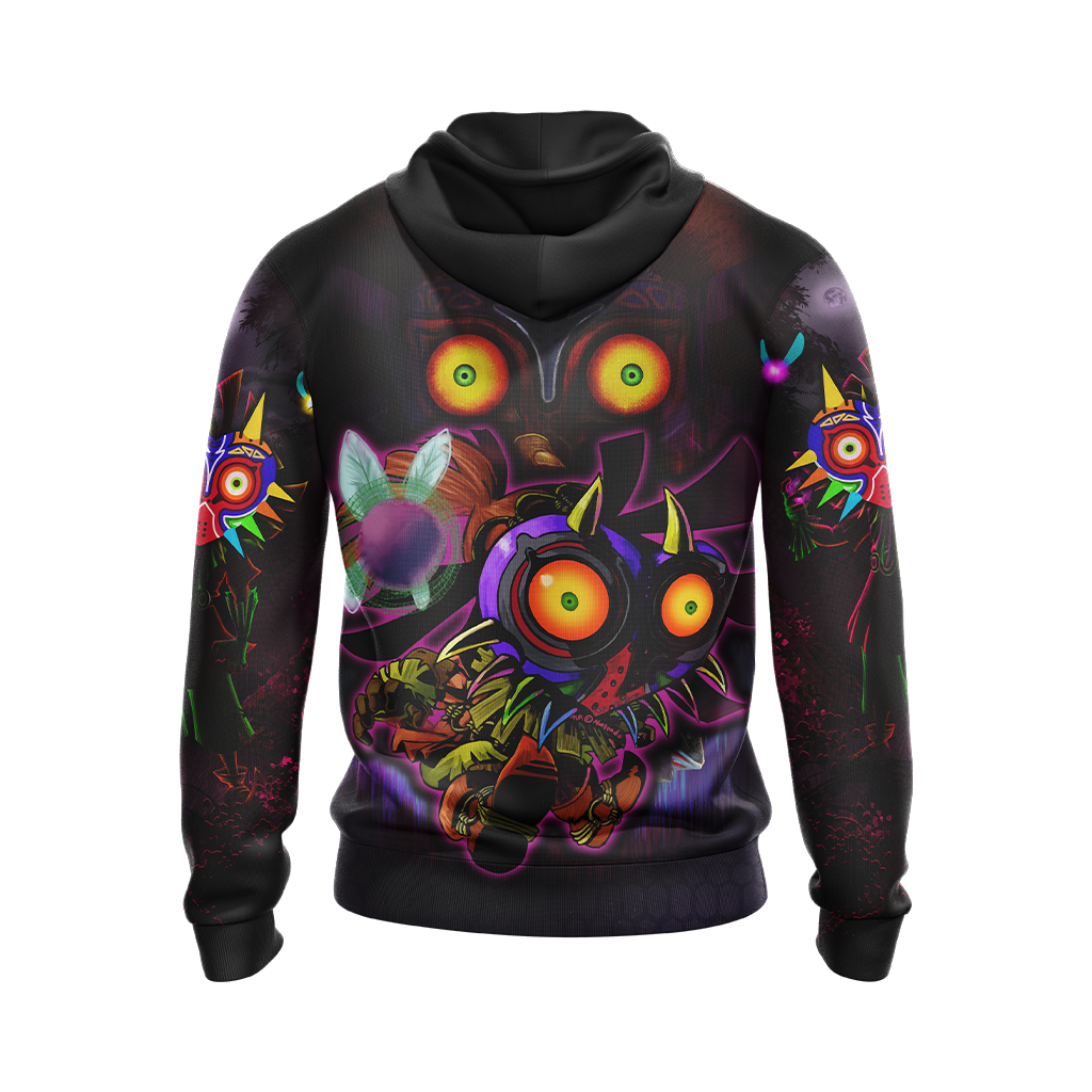 The Legend Of Zelda Majora's Mask You've Met WIth A Terrible Fate Unisex 3D T-shirt Zip Hoodie Pullover Hoodie   