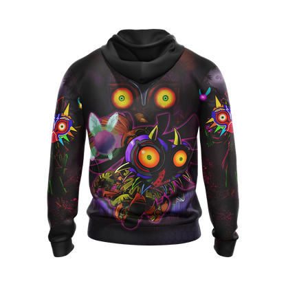 The Legend Of Zelda Majora's Mask You've Met WIth A Terrible Fate Unisex 3D T-shirt Zip Hoodie Pullover Hoodie   