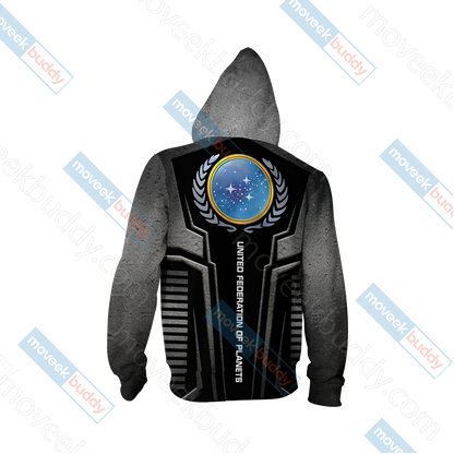 Star Trek - United Federation of Planets Logo Unisex 3D T-shirt   