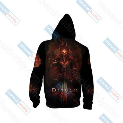 Diablo III New Unisex 3D T-shirt   