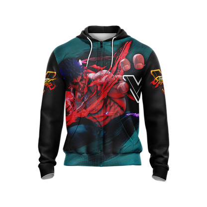 Street Fighter V Unisex 3D T-shirt   