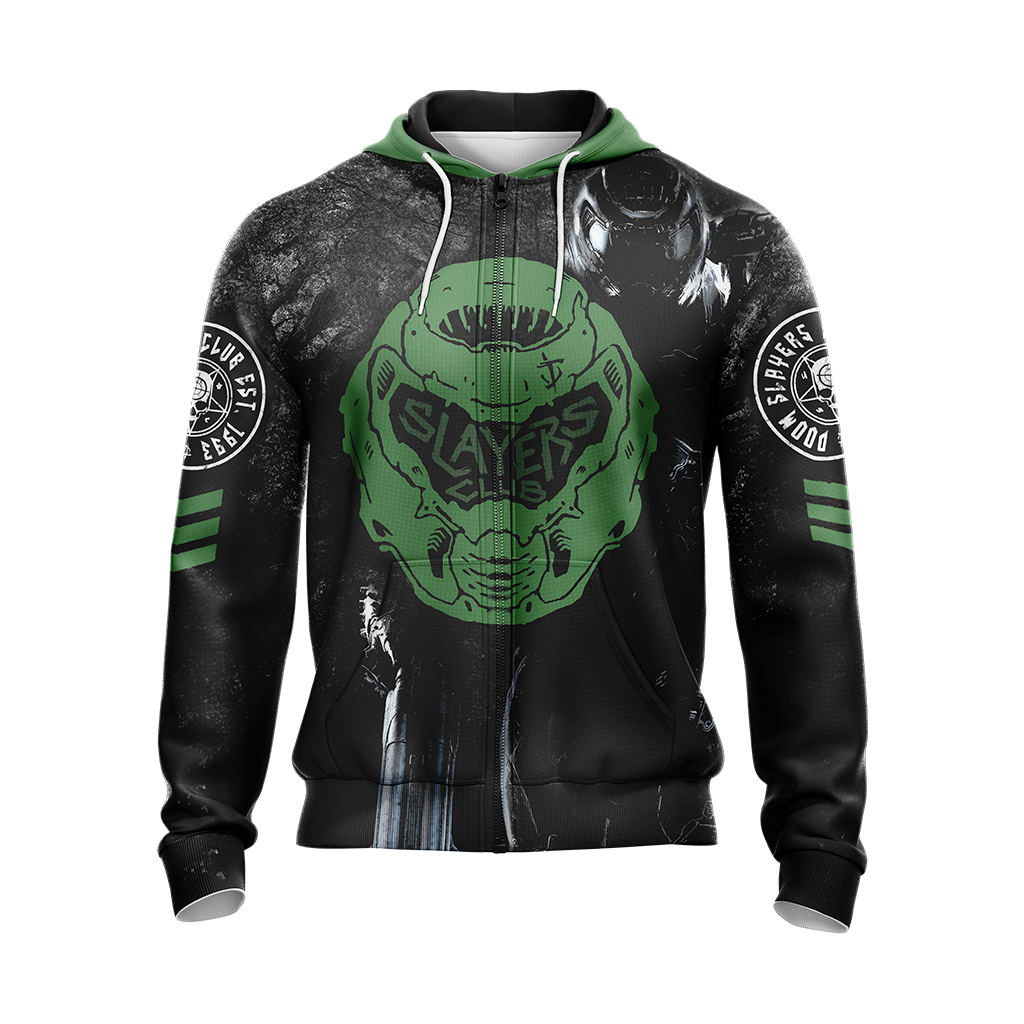 Doom - Slayers Club Unisex 3D T-shirt   