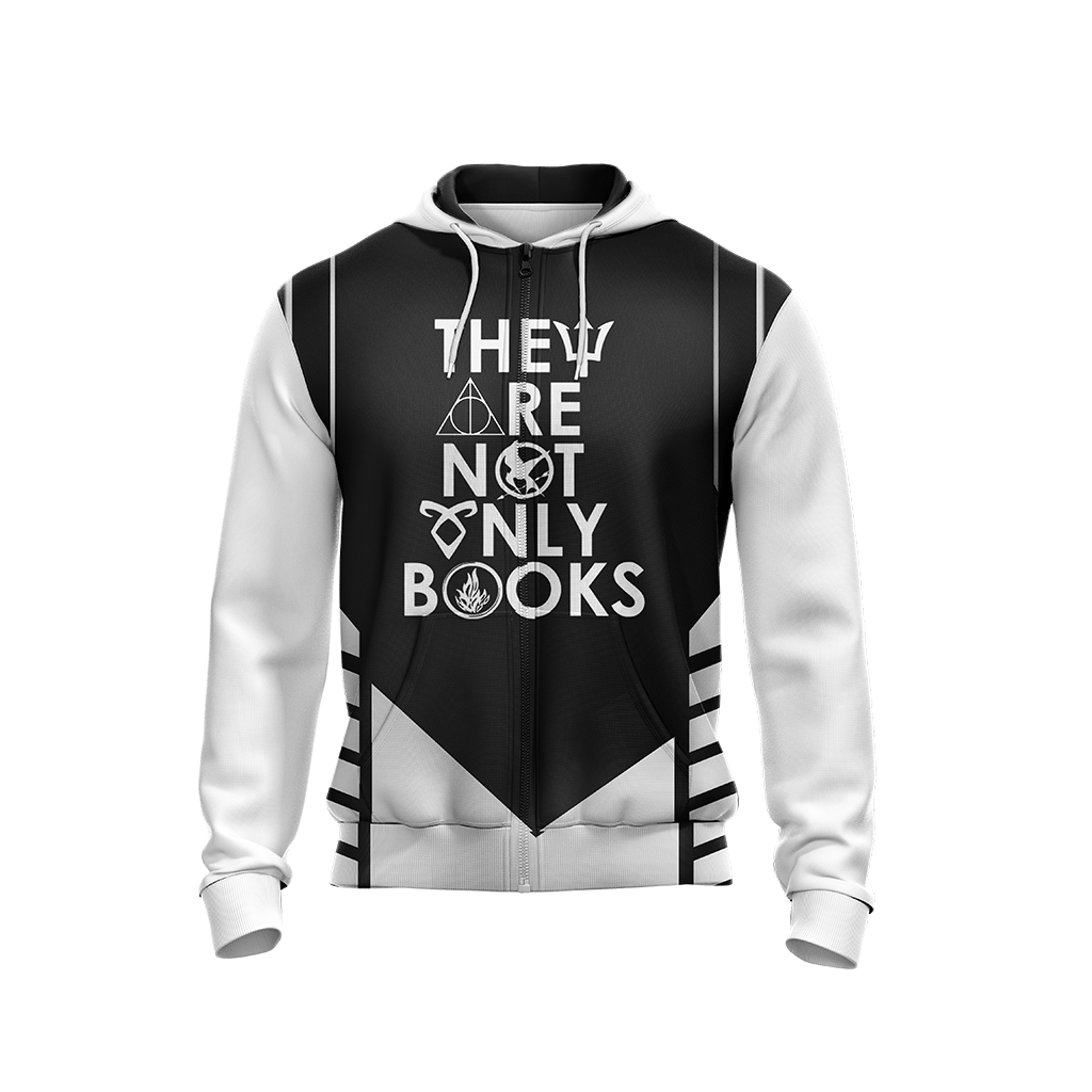 Multifandom - They Are Not Only Books Unisex 3D T-shirt   