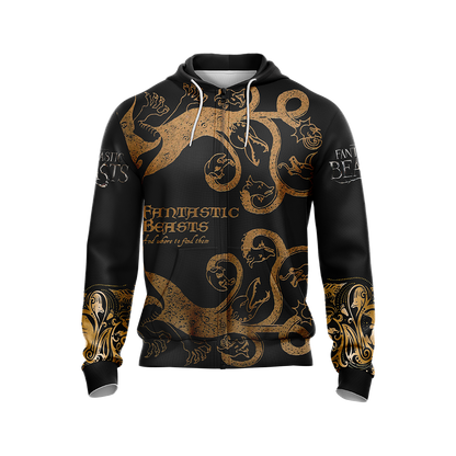 Fantastic Beasts Style Unisex 3D T-shirt   