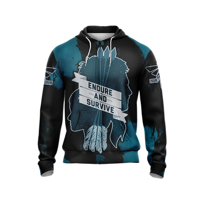 The last of Us - Endure and Survive Unisex 3D T-shirt   