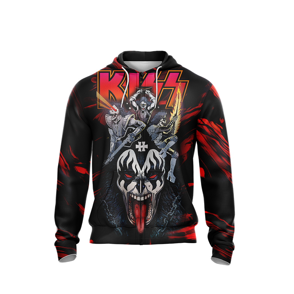 Kiss Band Unisex 3D T-shirt   