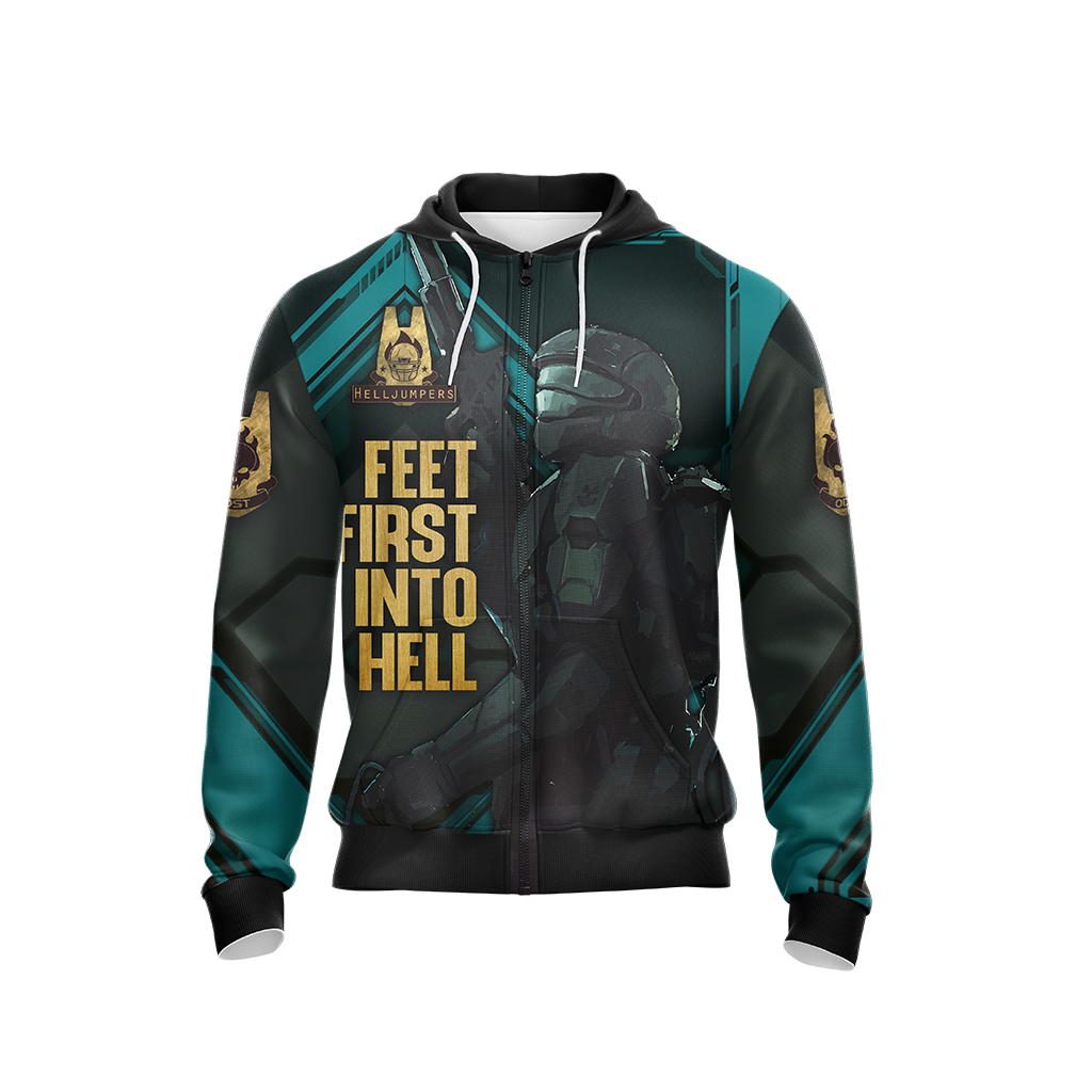 Feet First Into Hell Unisex 3D T-shirt   