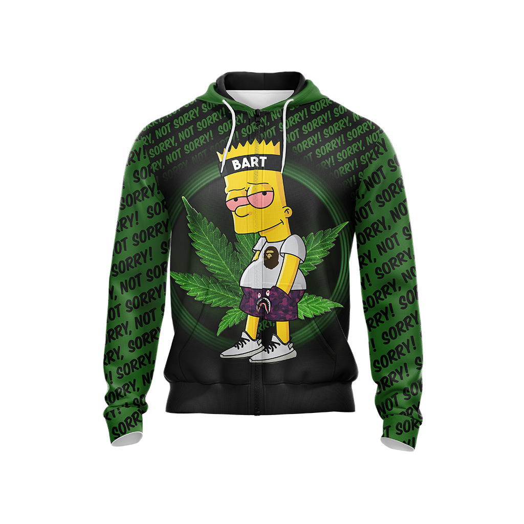 Bart The Simpsons Unisex 3D T-shirt   