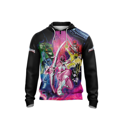 Mighty Morphin Power Rangers Unisex 3D T-shirt   