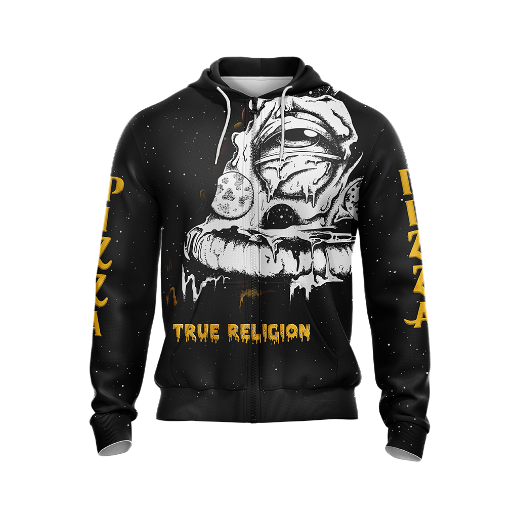 True Religion Pizza Unisex 3D T-shirt   