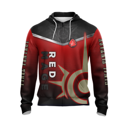 Final Fantasy - Red Mage Unisex 3D T-shirt   