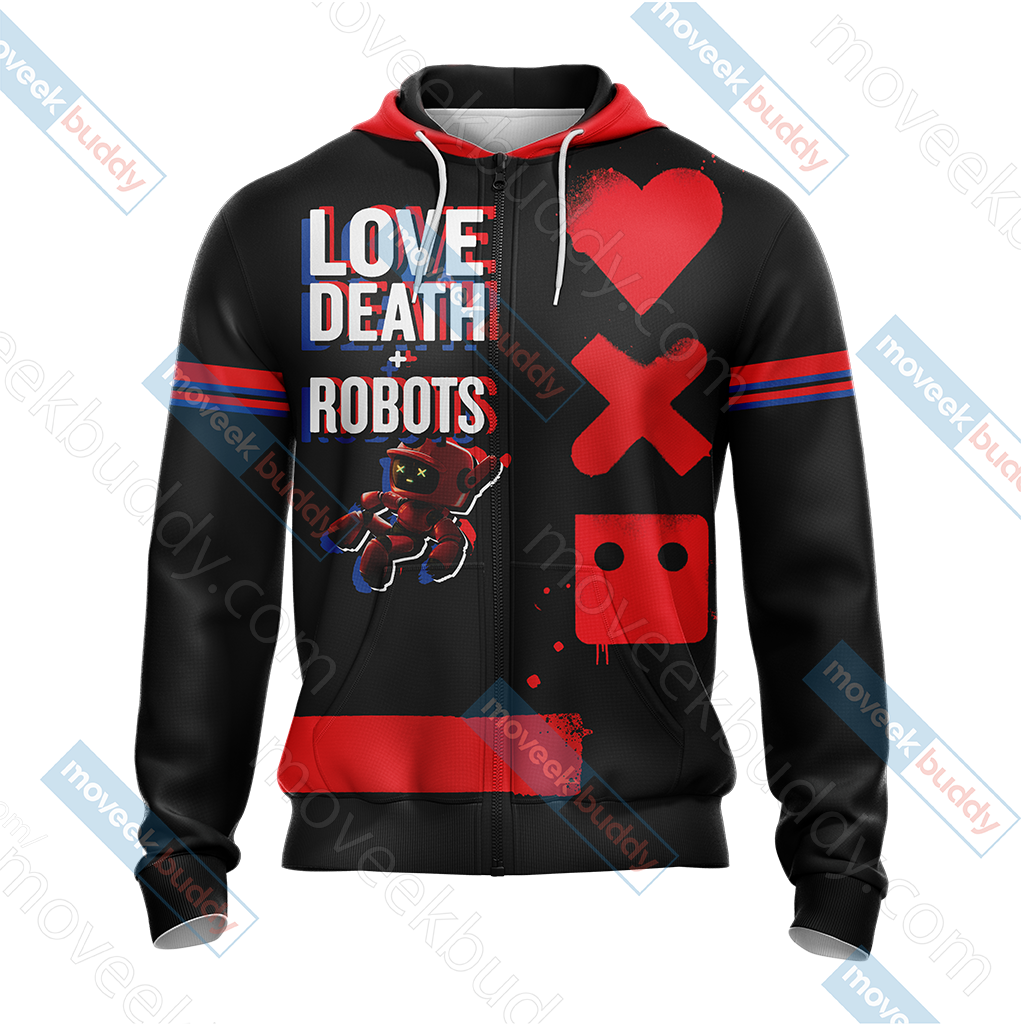 Love, Death & Robots Unisex 3D T-shirt   