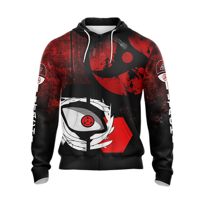 Naruto - Itachi Uchiha's Mangekyou Sharingan Unisex 3D T-shirt   