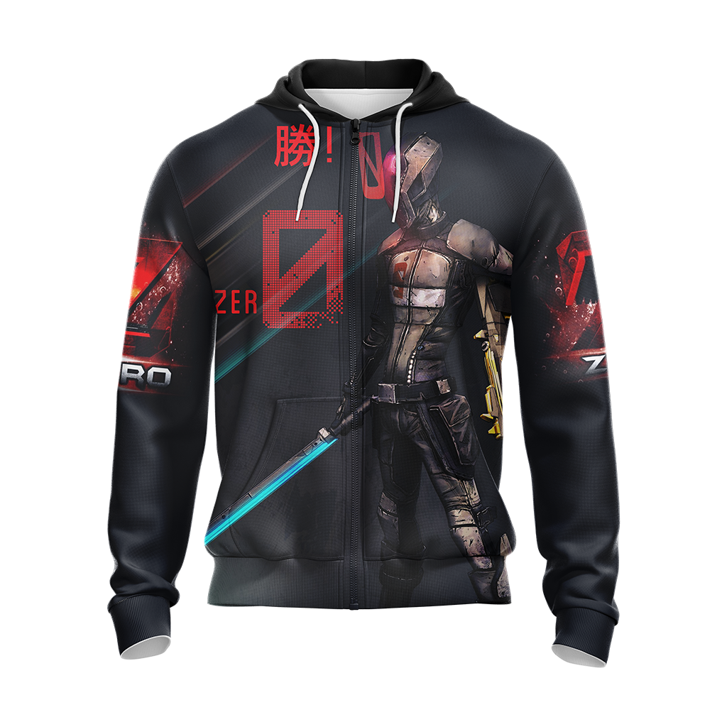 Borderlands - Zero Assassin New Unisex 3D T-shirt   