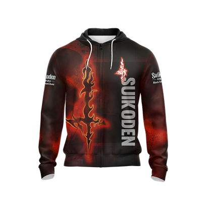 Suikoden Black Sword Rune Unisex 3D T-shirt   
