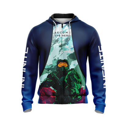 Halo Infinite - Become The Hero Unisex 3D T-shirt   
