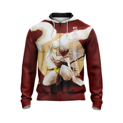 Inuyasha-Sesshomaru Unisex 3D T-shirt   