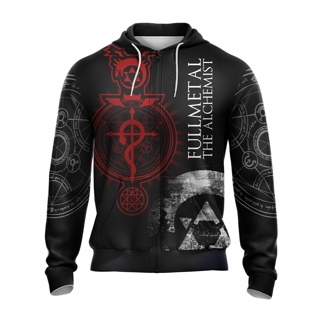 Fullmetal The Alchemist symbols Unisex 3D T-shirt   
