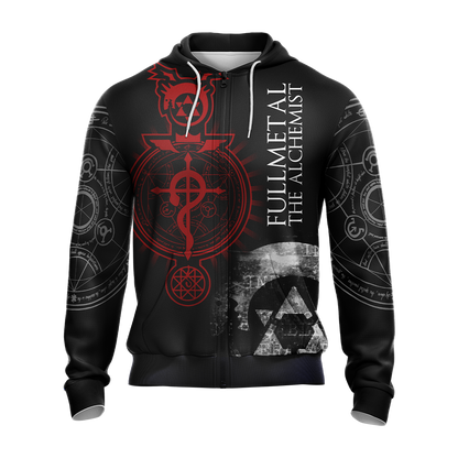 Fullmetal The Alchemist symbols Unisex 3D T-shirt   