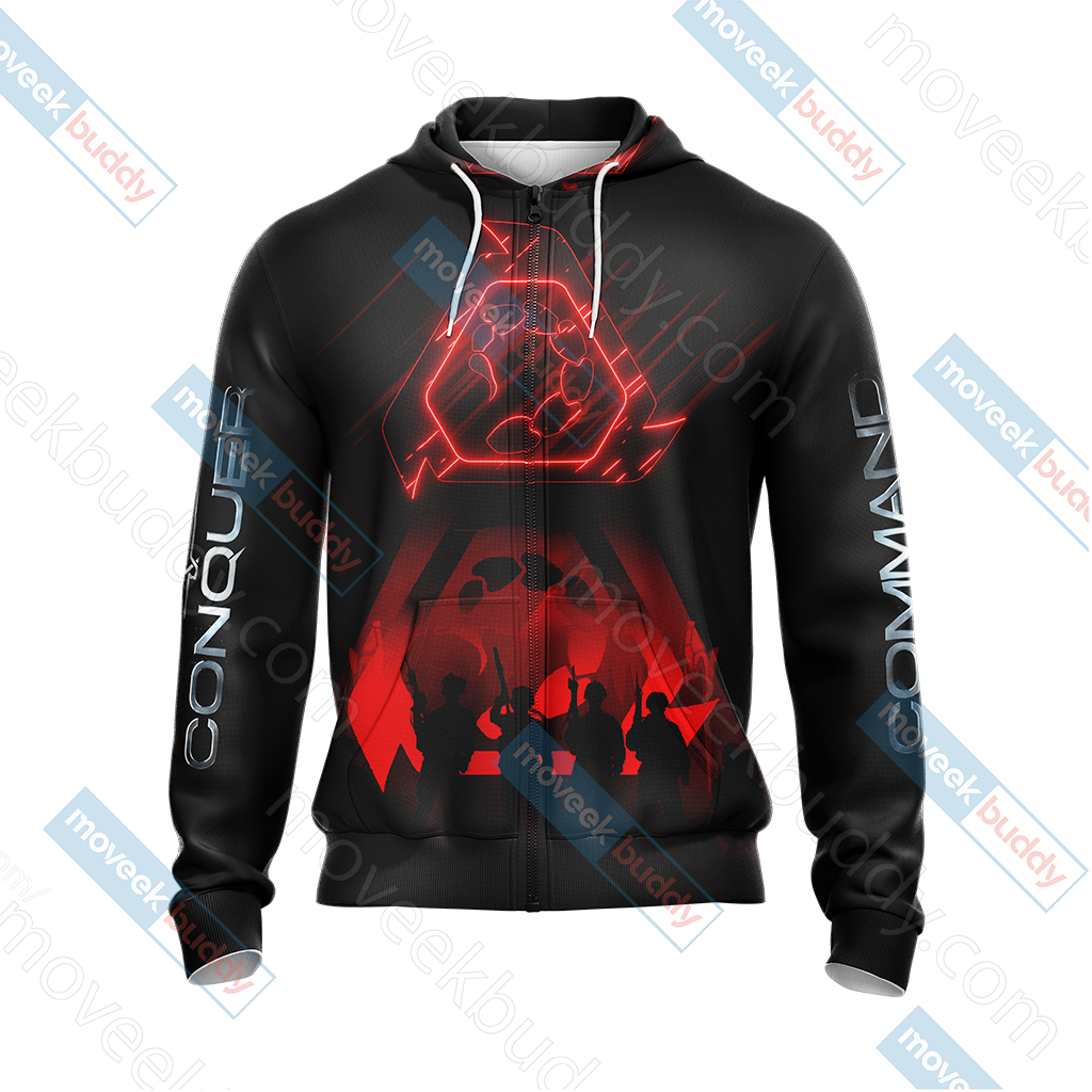 Command & Conquer - Brotherhood of Nod Unisex 3D T-shirt   