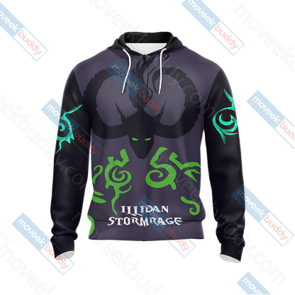 World Of Warcraft - Illidan Stormrage Unisex 3D T-shirt   