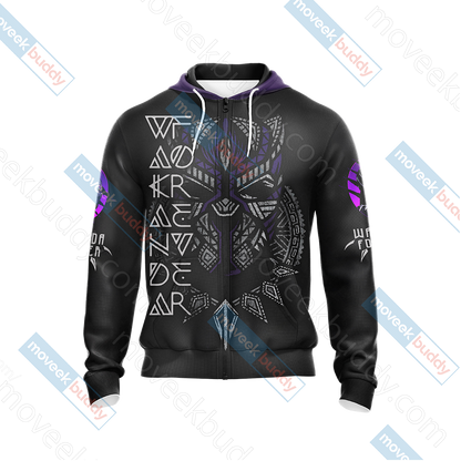 Black Panther Wakanda Forever Unisex 3D T-shirt   