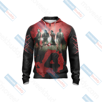 Left 4 Dead New Look Unisex 3D T-shirt   