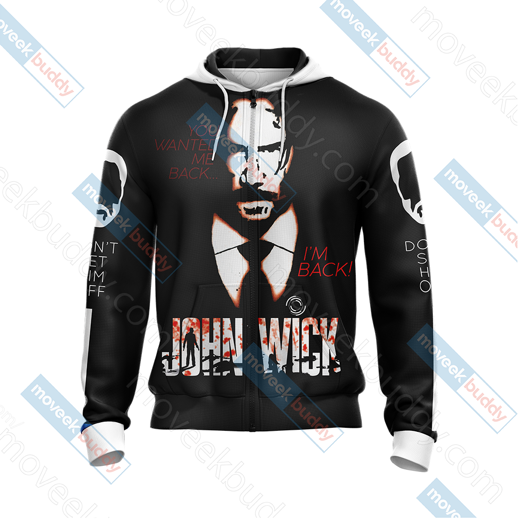 John Wick New Unisex 3D T-shirt   